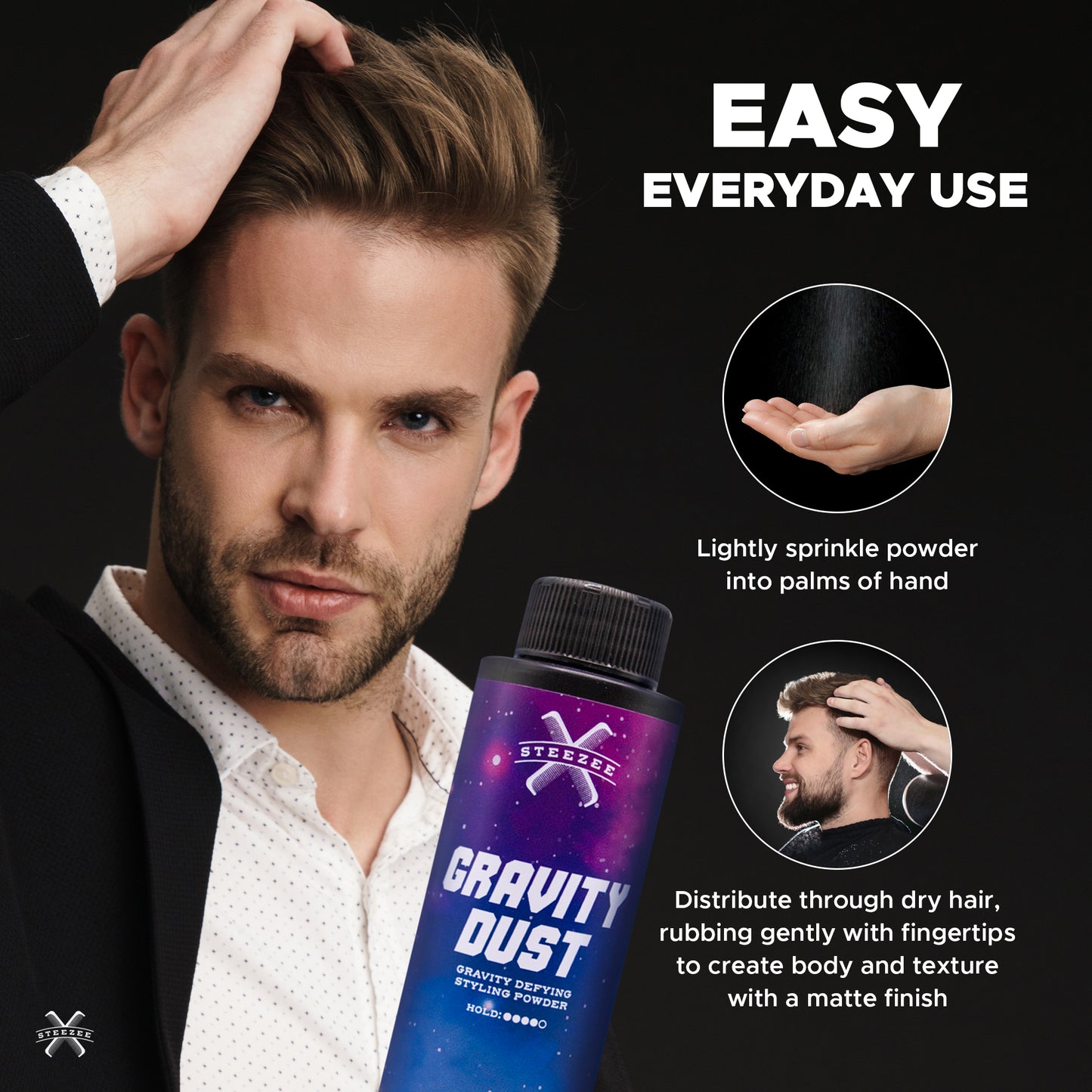 Gravity Dust – Texture Powder for Volume & Matte Finish