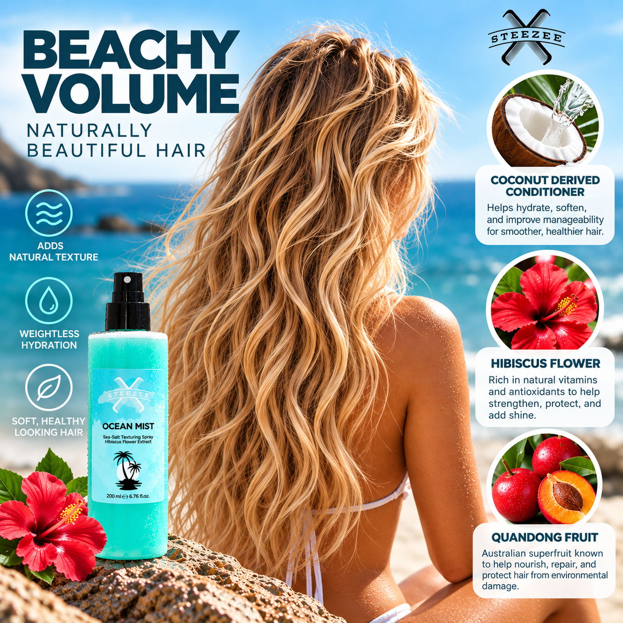 Ocean Mist – Sea Salt Spray for Texture & Volume