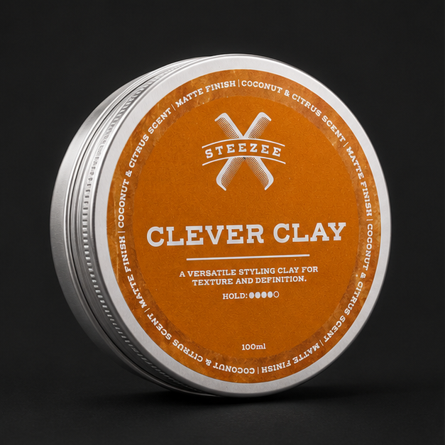 Clever Clay – Strong Hold Matte Hair Clay