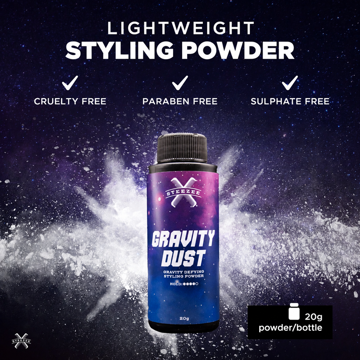 Gravity Dust – Texture Powder for Volume & Matte Finish