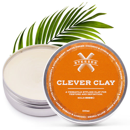 Steezee Clever Clay – Strong Hold Matte Hair Clay